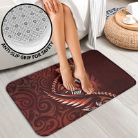 Personalised All Red New Zealand Darts Bathroom Set Aoteroa Fern Maori Galaxy Style - Polynesian Pride