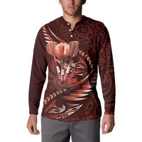 Personalised All Red New Zealand Darts Button Sweatshirt Aoteroa Fern Maori Galaxy Style