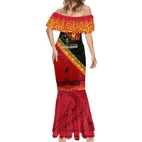 Papua New Guinea Mermaid Dress Independen Stet bilong Papua Niugini Unique Version LT14 - Polynesian Pride