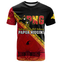 Papua New Guinea T Shirt Independen Stet bilong Papua Niugini Unique Version LT14 Red - Polynesian Pride