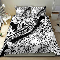 Polynesia Bedding Set Polynesian Tropical Flowers Black Pastel Vibes LT14 - Polynesian Pride