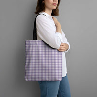 Lavender Japanese Palaka Pride Tote Bag - undefined