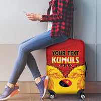 Papua New Guinea Rugby Custom Luggage Cover Go Kumuls PNG - Polynesian Pattern