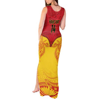 Papua New Guinea Rugby Custom Tank Maxi Dress Go Kumuls PNG - Polynesian Pattern