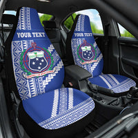 Fetu Samoa Rugby Custom Car Seat Cover Siapo Pattern - Sporty Style
