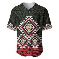 Kia Ora Aotearoa Baseball Jersey 2025 Pasifika Maori Taniko Motifs