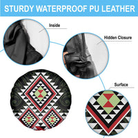 Kia Ora Aotearoa Spare Tire Cover 2025 Pasifika Maori Taniko Motifs