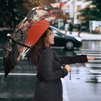 Japanese Dragon Katana Enso Umbrella Japan Pagoda Seamless Cloud - Polynesian Pride