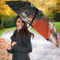 Japanese Dragon Katana Enso Umbrella Japan Pagoda Seamless Cloud - Polynesian Pride