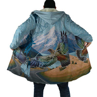 New Zealand South Island Cloak Te Waipounamu Aoraki Kea Bird - Polynesian Pride