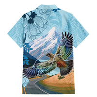 New Zealand South Island Family Matching Mermaid Dress and Hawaiian Shirt Te Waipounamu Aoraki Kea Bird LT14 - Polynesian Pride