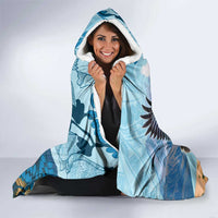 New Zealand South Island Hooded Blanket Te Waipounamu Aoraki Kea Bird