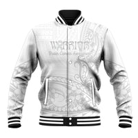 Polynesia Brain Cancer Awareness Baseball Jacket In May We Wear Grey