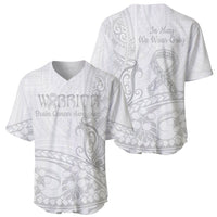 Polynesia Brain Cancer Awareness Baseball Jersey In May We Wear Grey