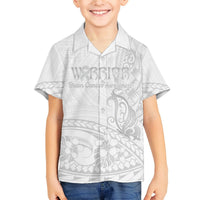 Polynesia Brain Cancer Awareness Hawaiian Shirt In May We Wear Grey LT14 - Polynesian Pride
