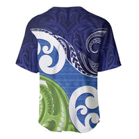 Southland New Zealand Baseball Jersey Maori Koru Flag Color