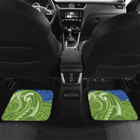 Southland New Zealand Car Mats Maori Koru Flag Color