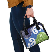 Southland New Zealand Shoulder Handbag Maori Koru Flag Color