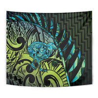 Southland Takehe Pounama Tapestry Aotearoa Poutama Paua Shell Fern