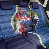 Southland Anniversary Day Back Car Seat Cover Murihiku 1861 Maori Bird Mix Pohutukawa
