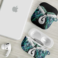 Aotearoa Korowai Motif AirPods Case Hei Matau Poutama Maori Pattern - Polynesian Pride