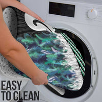 Aotearoa Korowai Motif Bathroom Set Hei Matau Poutama Maori Pattern - Polynesian Pride