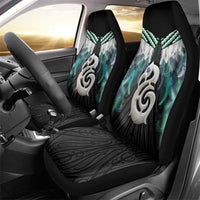 Aotearoa Korowai Motif Car Seat Cover Hei Manaia Poutama Maori Pattern