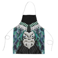 Aotearoa Korowai Motif Apron Maori Wheku Poutama - Polynesian Pride