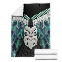 Aotearoa Korowai Motif Blanket Maori Wheku Poutama