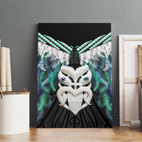 Aotearoa Korowai Motif Canvas Wall Art Maori Wheku Poutama LT14 - Polynesian Pride