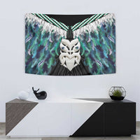 Aotearoa Korowai Motif Tapestry Maori Wheku Poutama