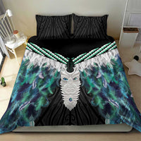 Aotearoa Korowai Motif Bedding Set Maori Tane Poutama