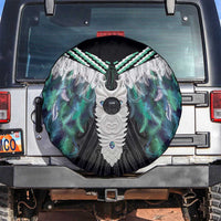 Aotearoa Korowai Motif Spare Tire Cover Maori Tane Poutama
