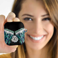 Aotearoa Korowai Motif AirPods Case Maori Koru Poutama - Polynesian Pride