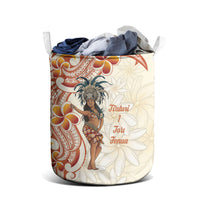 Heiva i Tahiti Laundry Basket Ori Tahitian Dance Tiare Maori