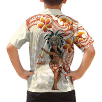 Heiva i Tahiti Family Matching Mermaid Dress and Hawaiian Shirt Ori Tahitian Dance Tiare Maori LT14 - Polynesian Pride