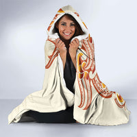 Heiva i Tahiti Hooded Blanket Ori Tahitian Dance Tiare Maori