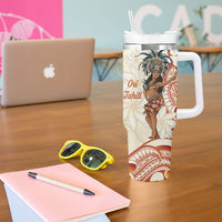 Heiva i Tahiti Tumbler With Handle Ori Tahitian Dance Tiare Maori