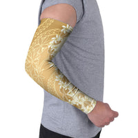 Heiva i Tahiti Arm Sleeves Tahitian Tiare Maori Cowrie Lei Brown