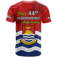 Polynesian Pride Kiribati Independence Day T Shirt Happy 44th Anniversary Flag Style LT14 - Polynesian Pride