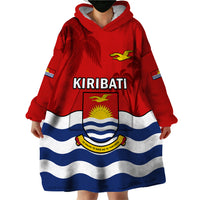 Polynesian Pride Kiribati Independence Day Wearable Blanket Hoodie Happy 44th Anniversary Flag Style LT14 - Polynesian Pride