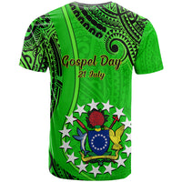 21 July Mitiaro Island Gospel Day T Shirt Cook Islands Tribal Pattern LT14 - Polynesian Pride