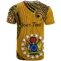Custom 8 August Manihiki Island Gospel Day T Shirt Cook Islands Tribal Pattern LT14 - Polynesian Pride