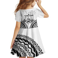 Fiji Tapa Rugby Family Matching Off Shoulder Maxi Dress and Hawaiian Shirt Cibi Dance With Fijian Pattern