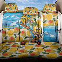 Aloha Hawaii Summer Back Car Seat Cover Hawaiian Lei Surfing Mango Palaka Motifs