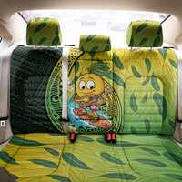 Hawaii Surfing Mango Back Car Seat Cover Manako Polynesian Fish Hook