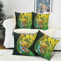 Hawaii Surfing Mango Pillow Cover Manako Polynesian Fish Hook
