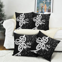Lil Pakeha Lil Maori New Zealand Pillow Cover Kiwi Proud Mangopare Pattern LT14 - Polynesian Pride
