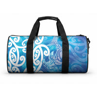 Hammerhead Shark Tattoo New Zealand Duffle Bag Maori Galaxy Mangopare Pattern