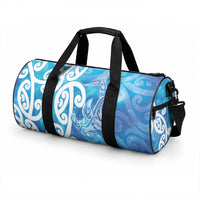 Hammerhead Shark Tattoo New Zealand Duffle Bag Maori Galaxy Mangopare Pattern